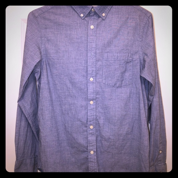 Men’s chambray button down oxford S - Picture 1 of 3